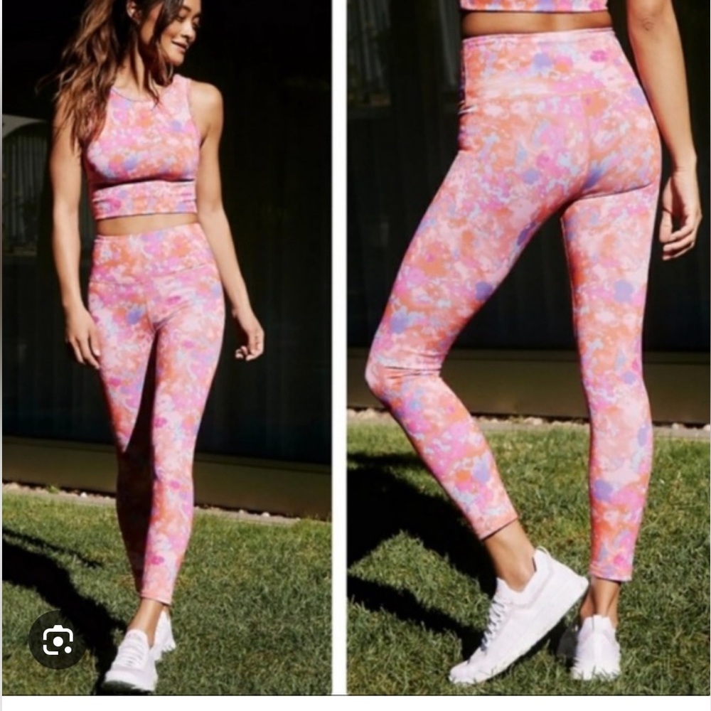 Daily Practice by Anthropologie Liana Printed Leggings